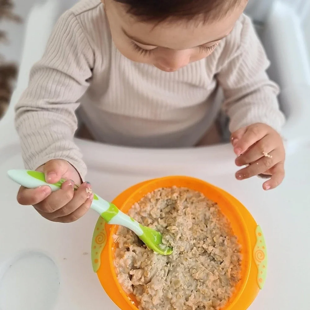 Nuby‎ BPA-Free Baby Weaning Spoons 12pk – Long Handle, Colorful, Easy Hold